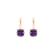 Náušnice s ametystom Araminta4