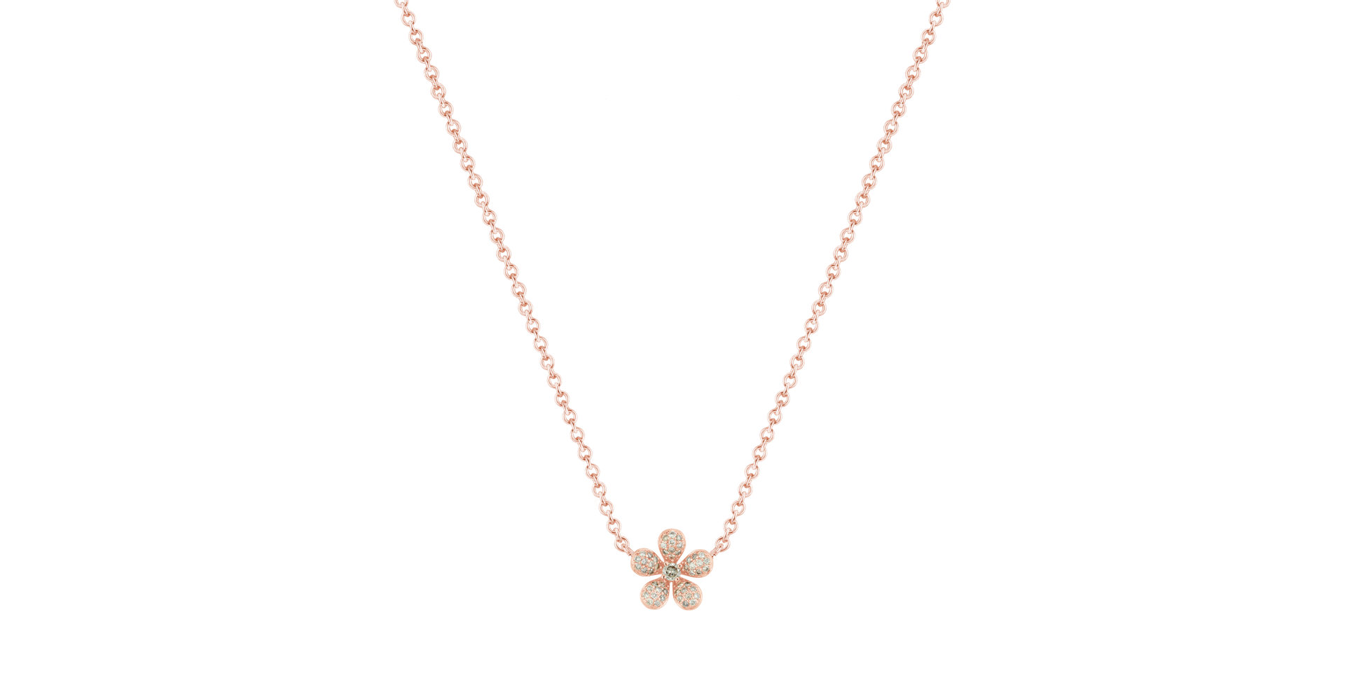 Náhrdelník s diamantmi Primrose
