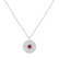 Náhrdelník s diamantmi a rubínom Heart of Star3