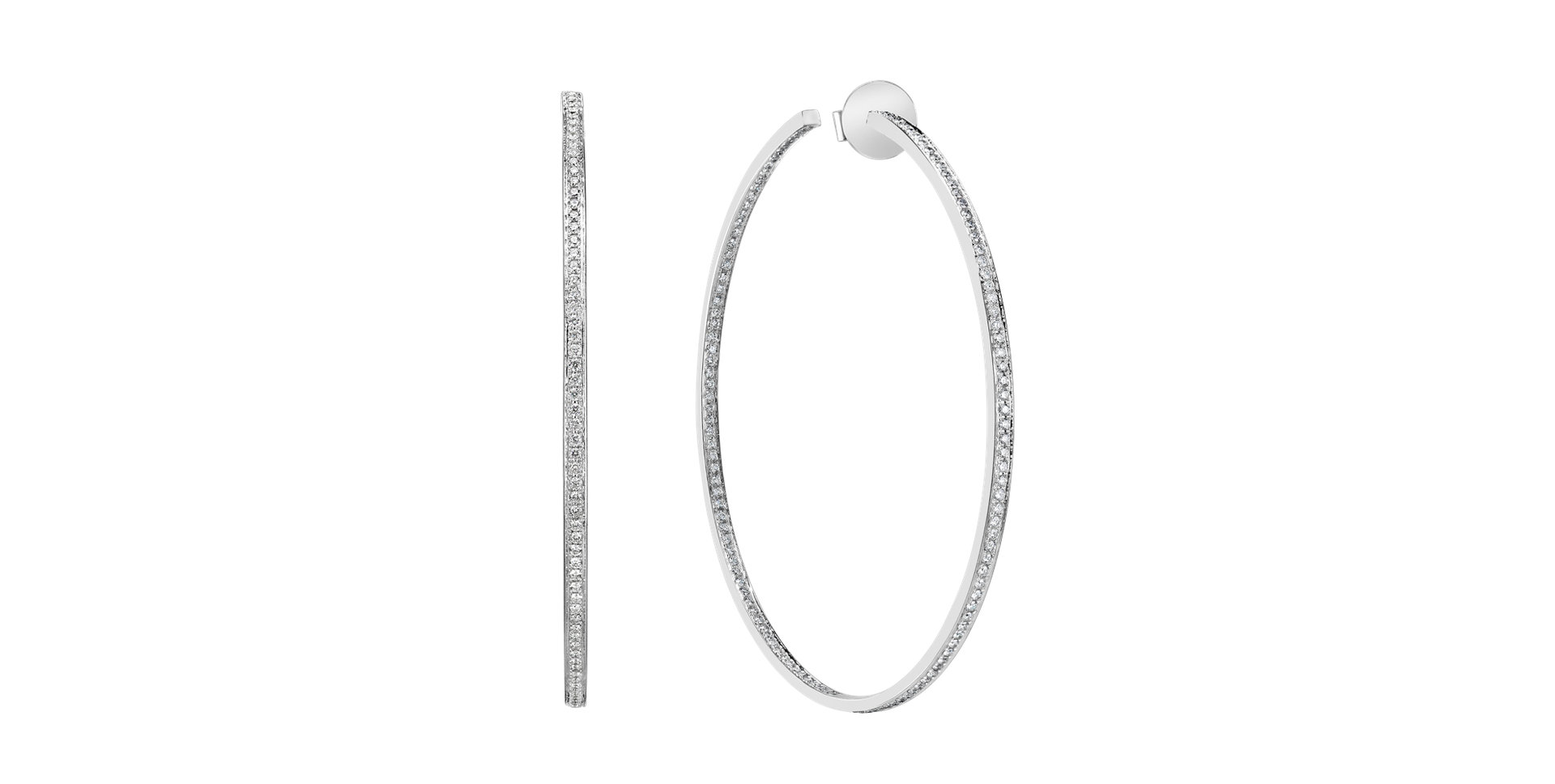 Náušnice s diamantmi Vesper Rain