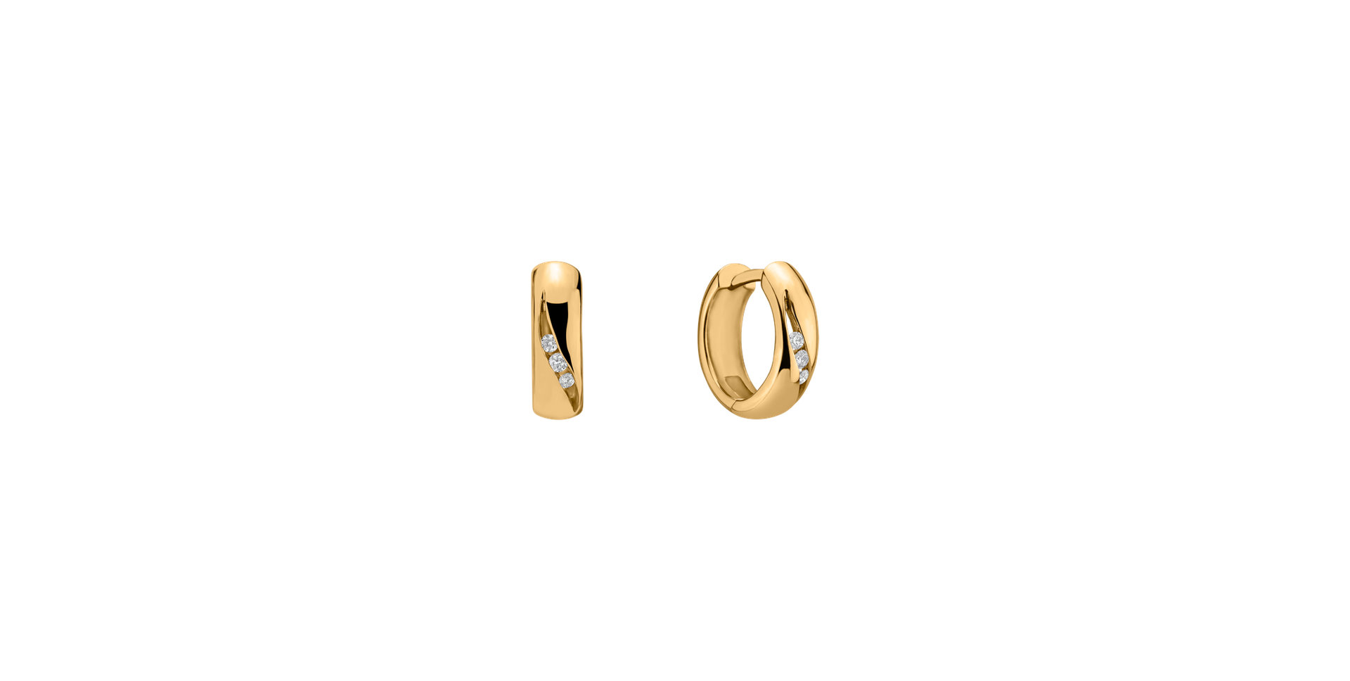 Náušnice s diamantmi Cheyenne