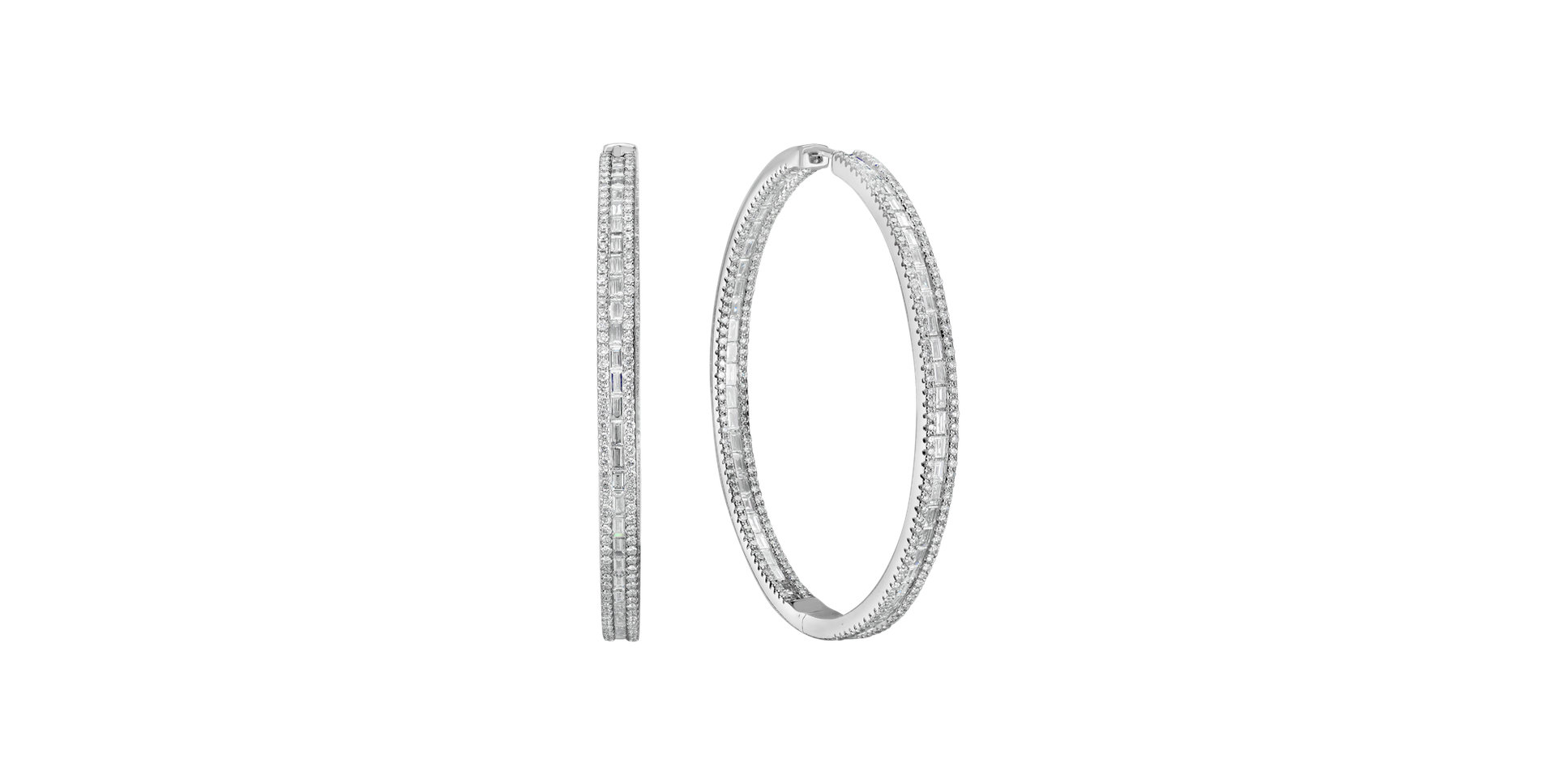 Náušnice s diamantmi Royal Line