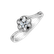 Prsteň s diamantom Galaxy Flower3