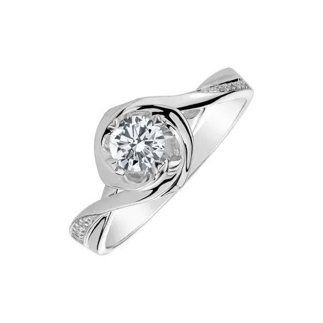 Prsteň s diamantmi Wind Elegance