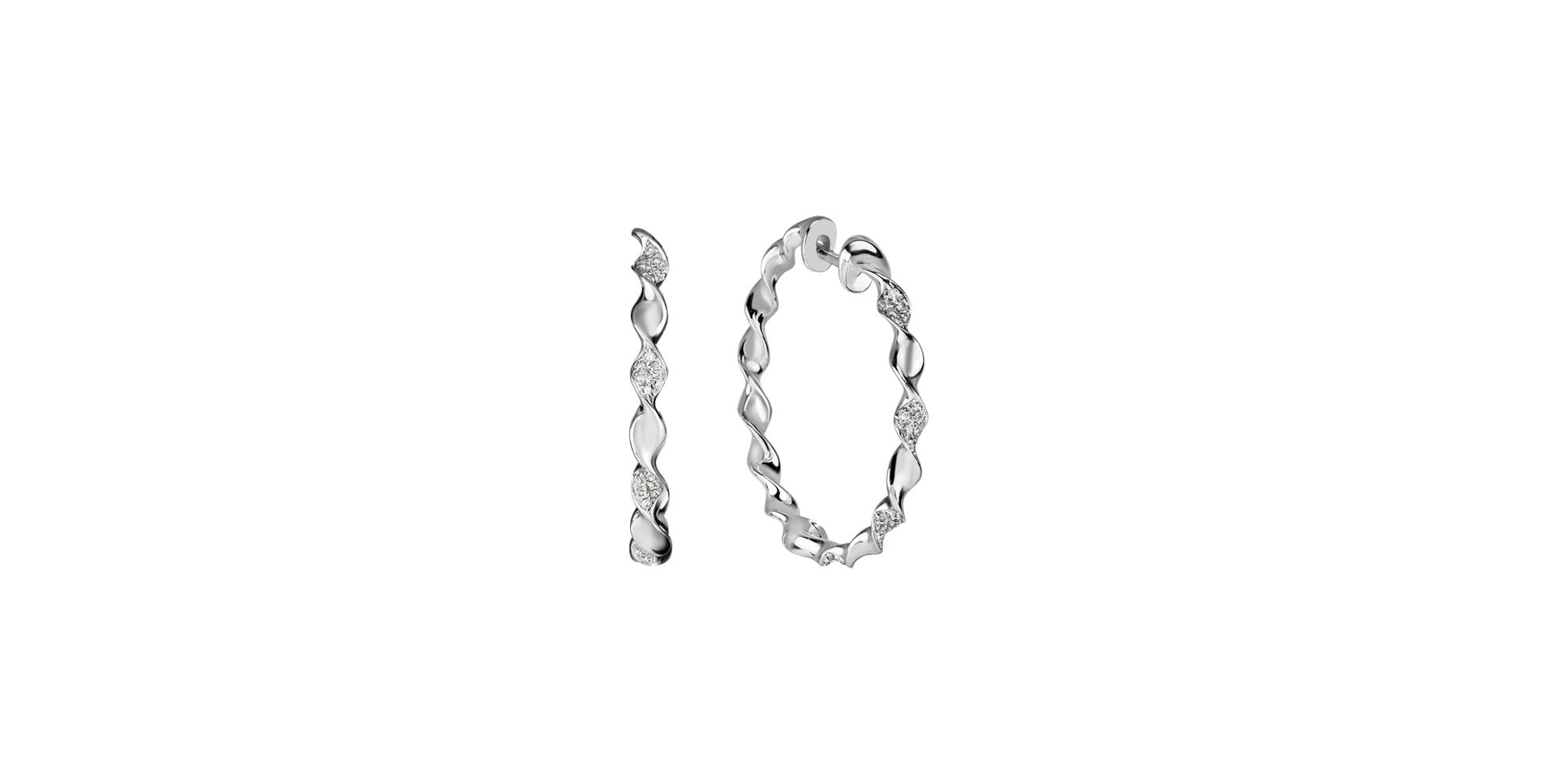 Náušnice s diamantmi Kaimila