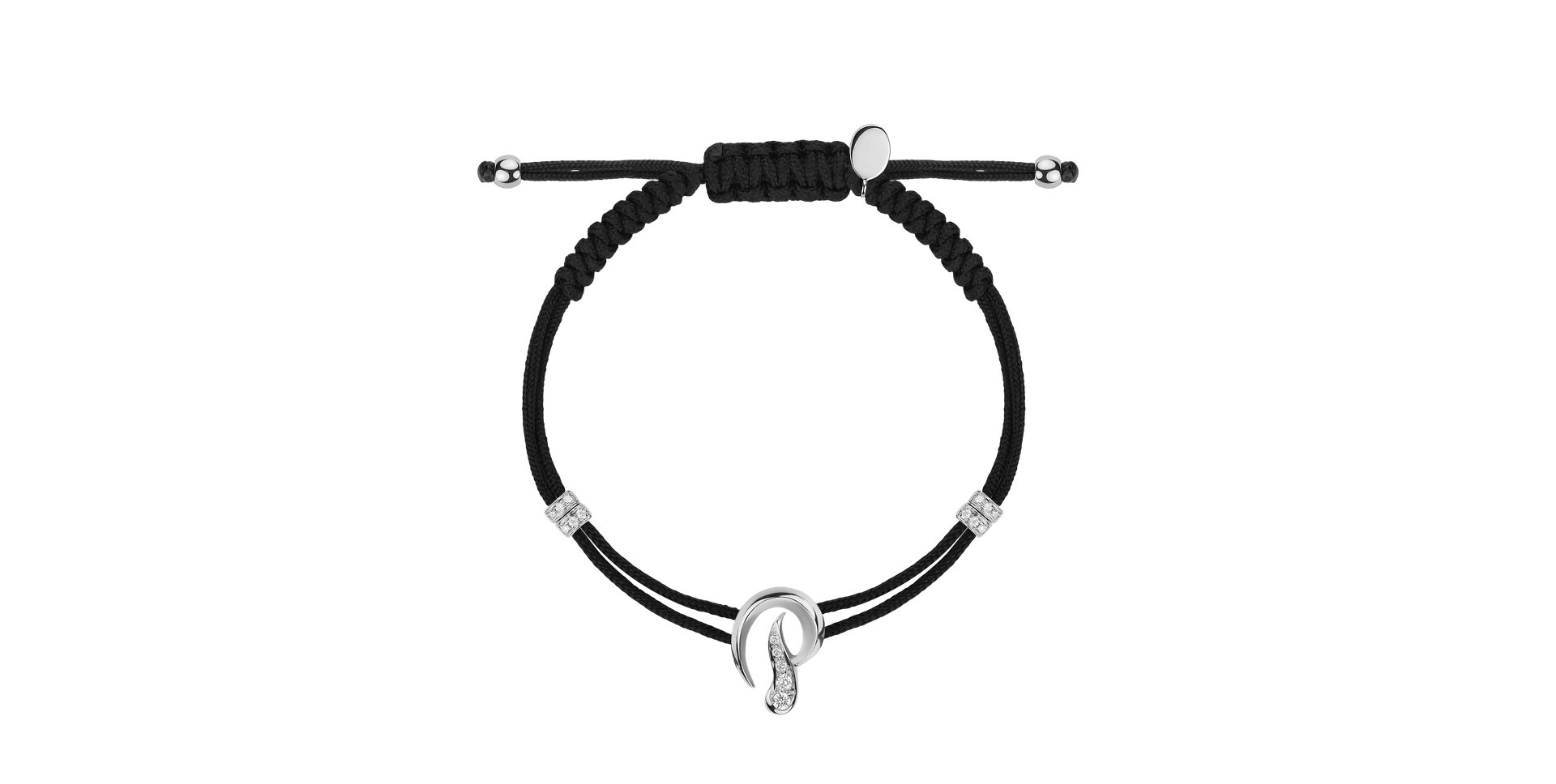 Náramok s diamantmi Element of Letter