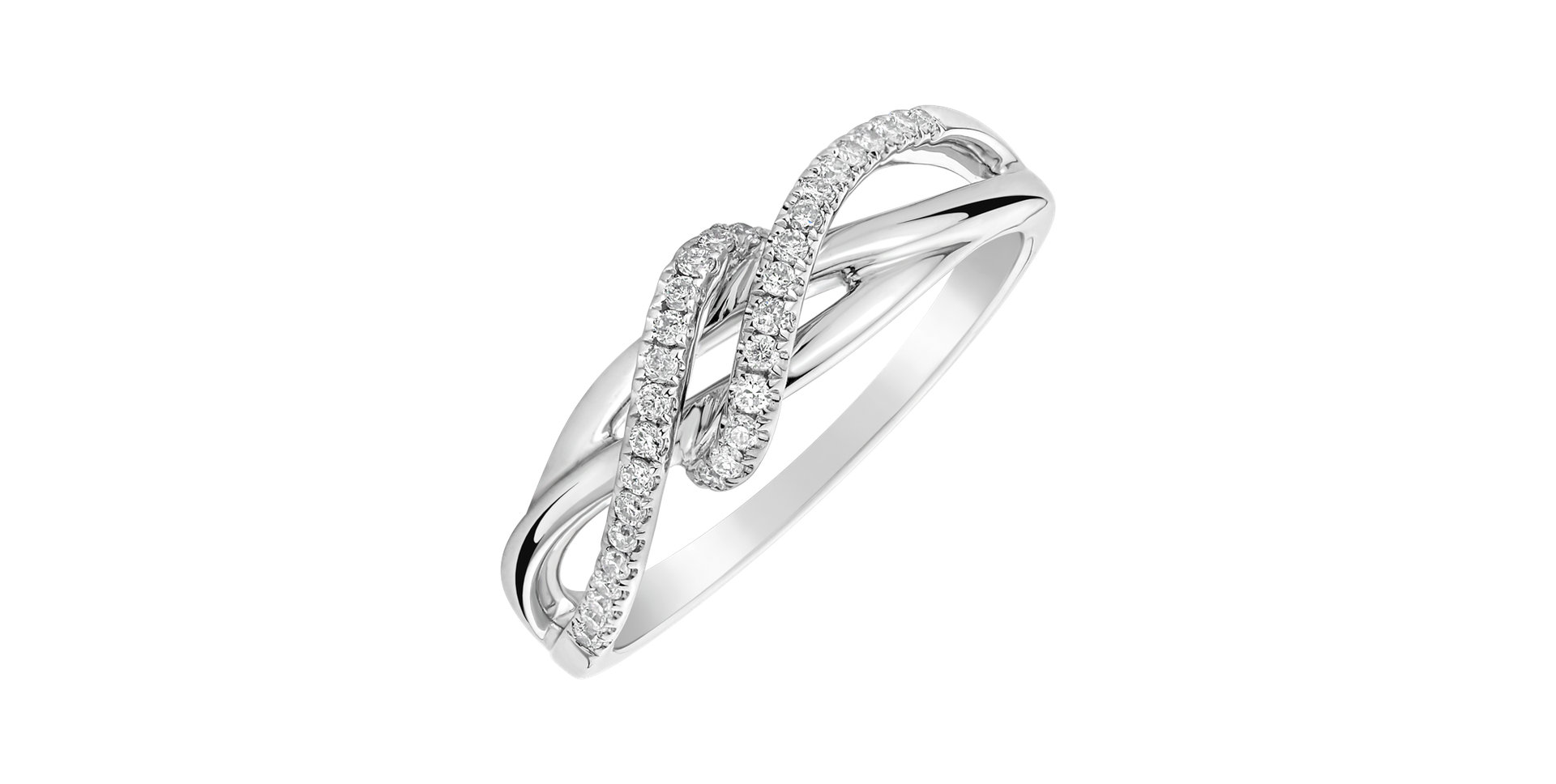 Prsteň s diamantmi Vivid Elegance