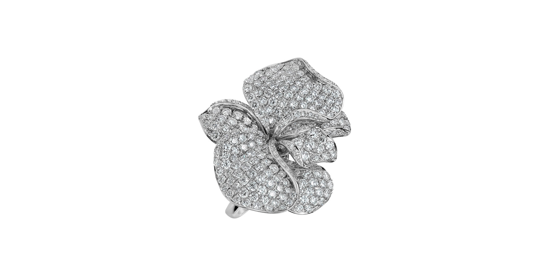 Prsteň s diamantmi Charming Orchid