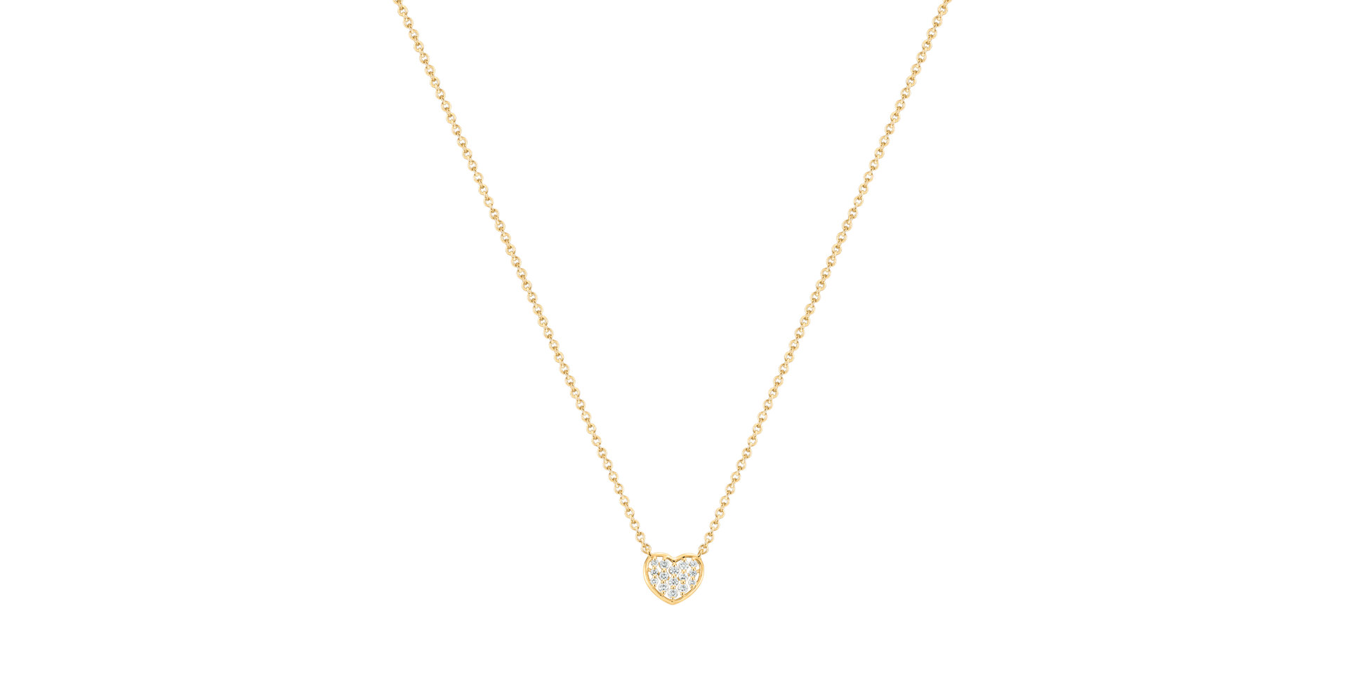 Náhrdelník s diamantmi Fairytale Message