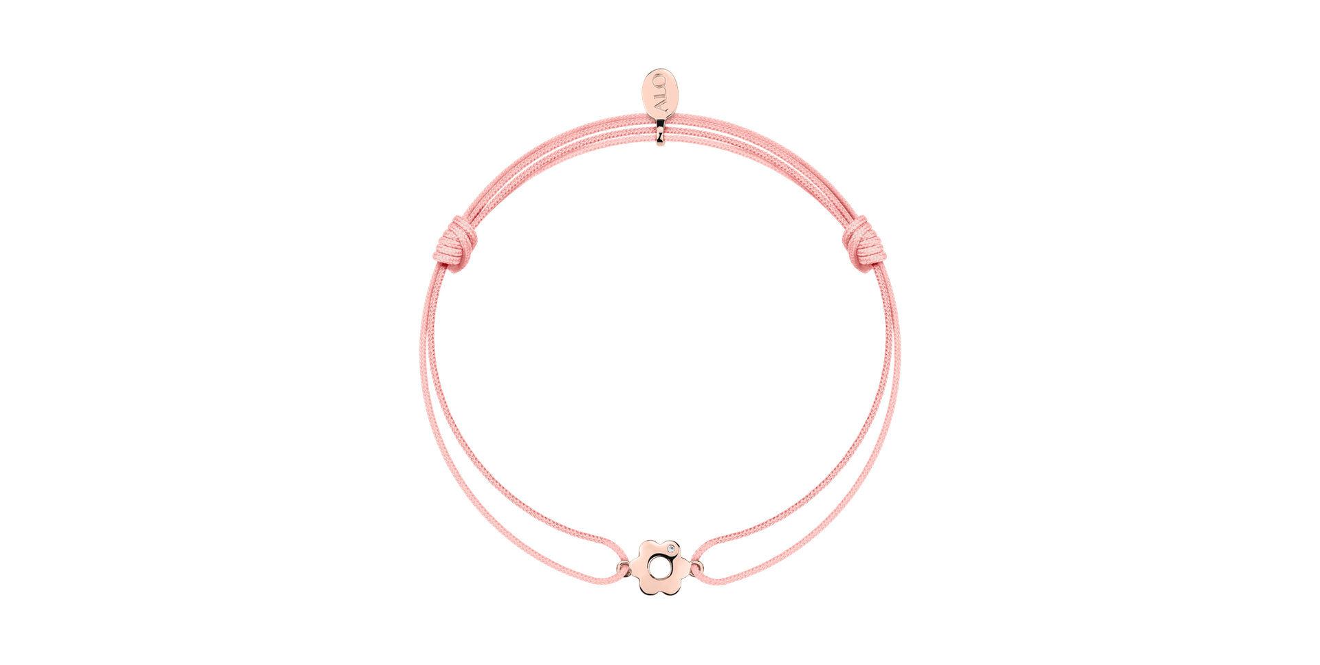 Detský náramok s diamantom zlata Baby Love