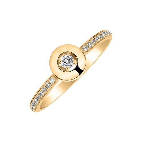Prsteň s diamantmi Moon Opus