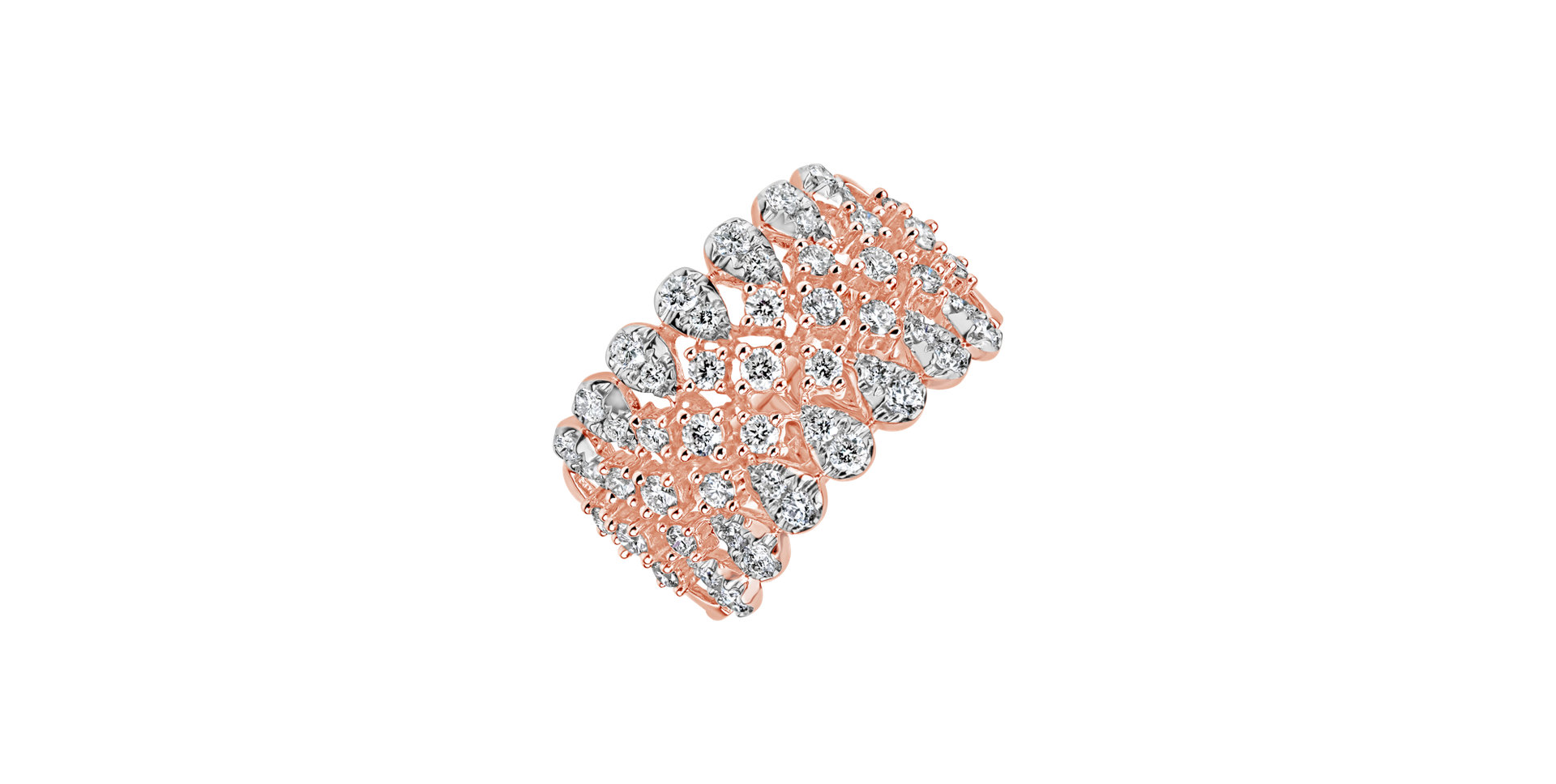Prsteň s diamantmi Orient Sparkle