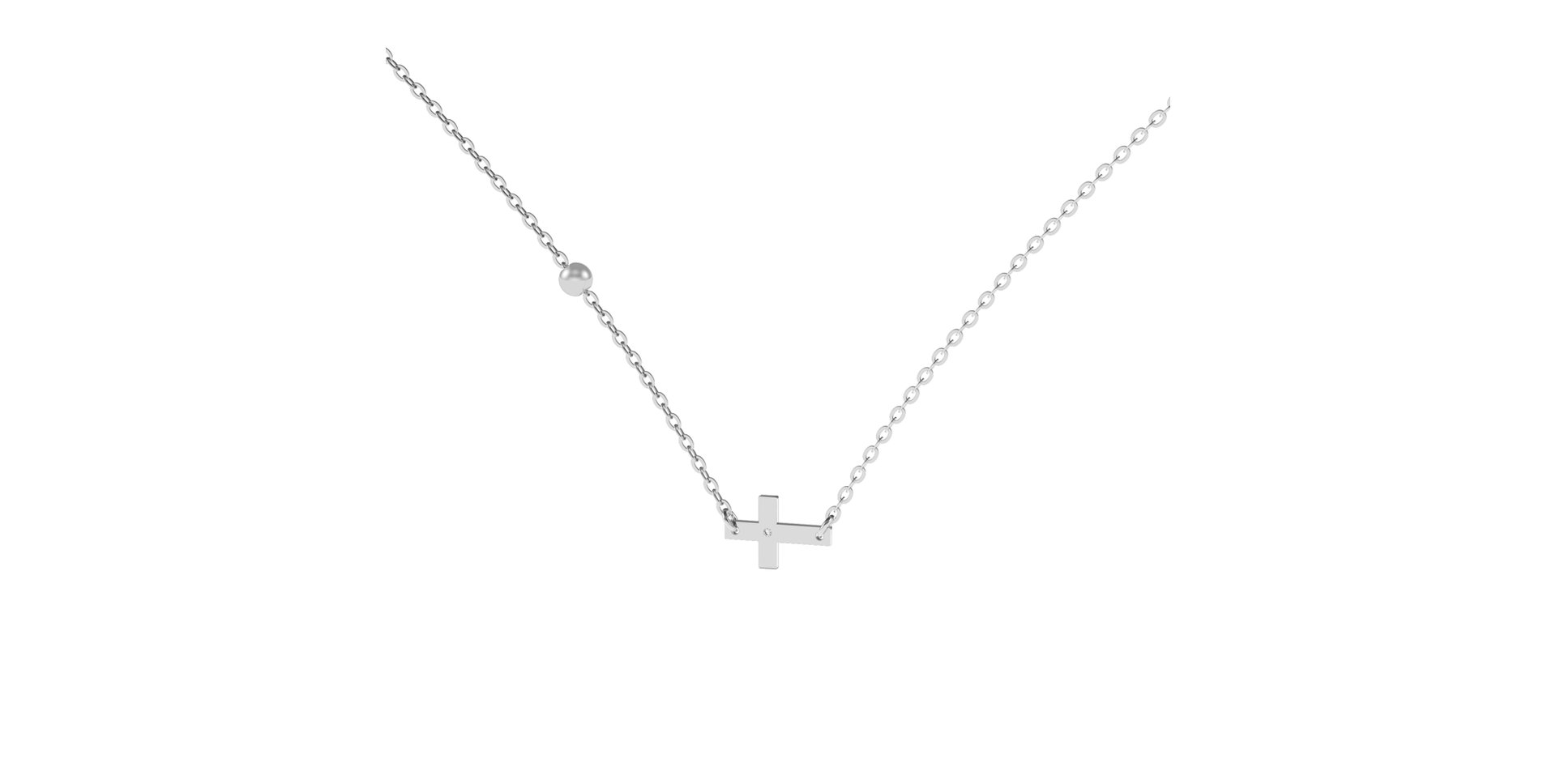 Náhrdelník s diamantom My Faith