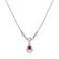 Náhrdelník s rubínom a diamantmi Shine Countess3