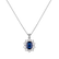 Náhrdelník so zafírom a diamantmi Goddess Elegance3