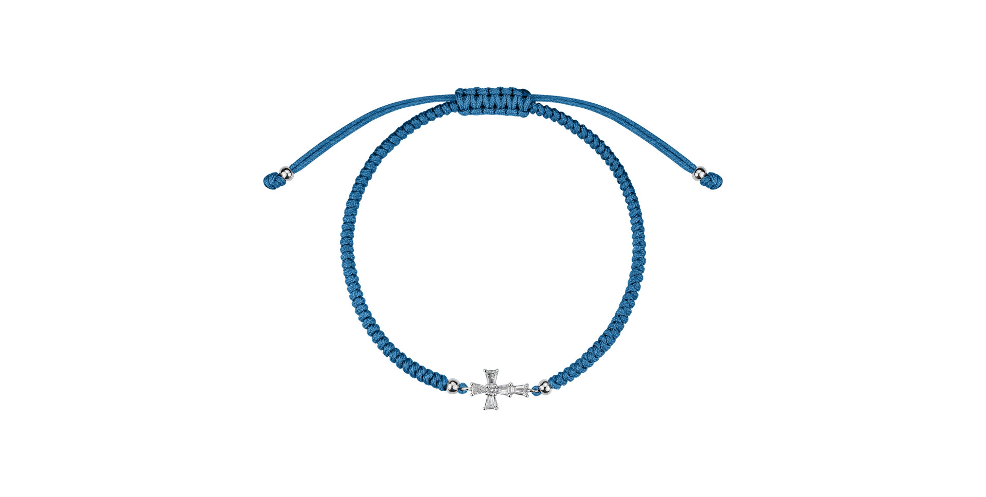 Náramok s diamantmi Cross of Gloss