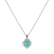 Prívesok s chalcedonom a diamantmi Geranium Gems3