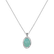 Prívesok s chalcedonom a diamantmi Flora Symphony3
