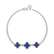 Náramok s diamantmi a zafírmi Sapphire Secret3