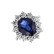Prsteň so zafírom a diamantmi Sky Goddess4