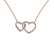 Náhrdelník s diamantmi Hearts5