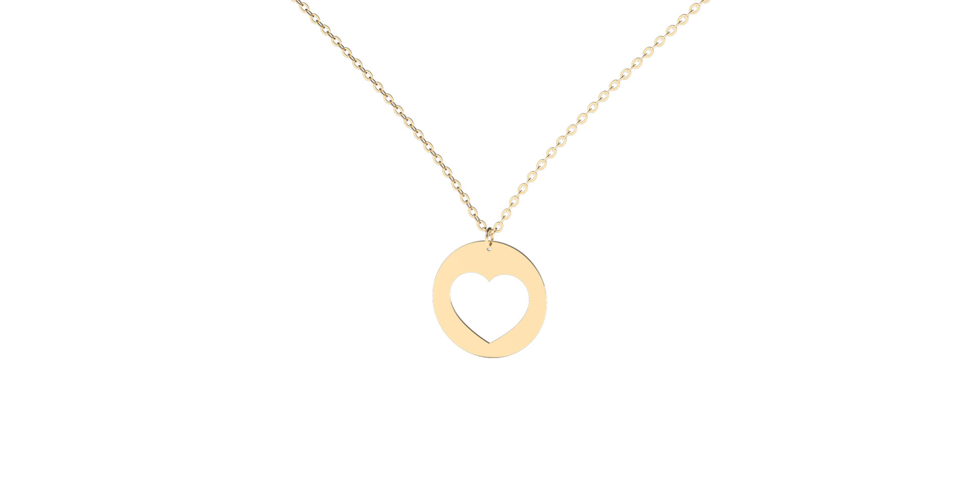 Náhrdelník s diamantom Signature Heart