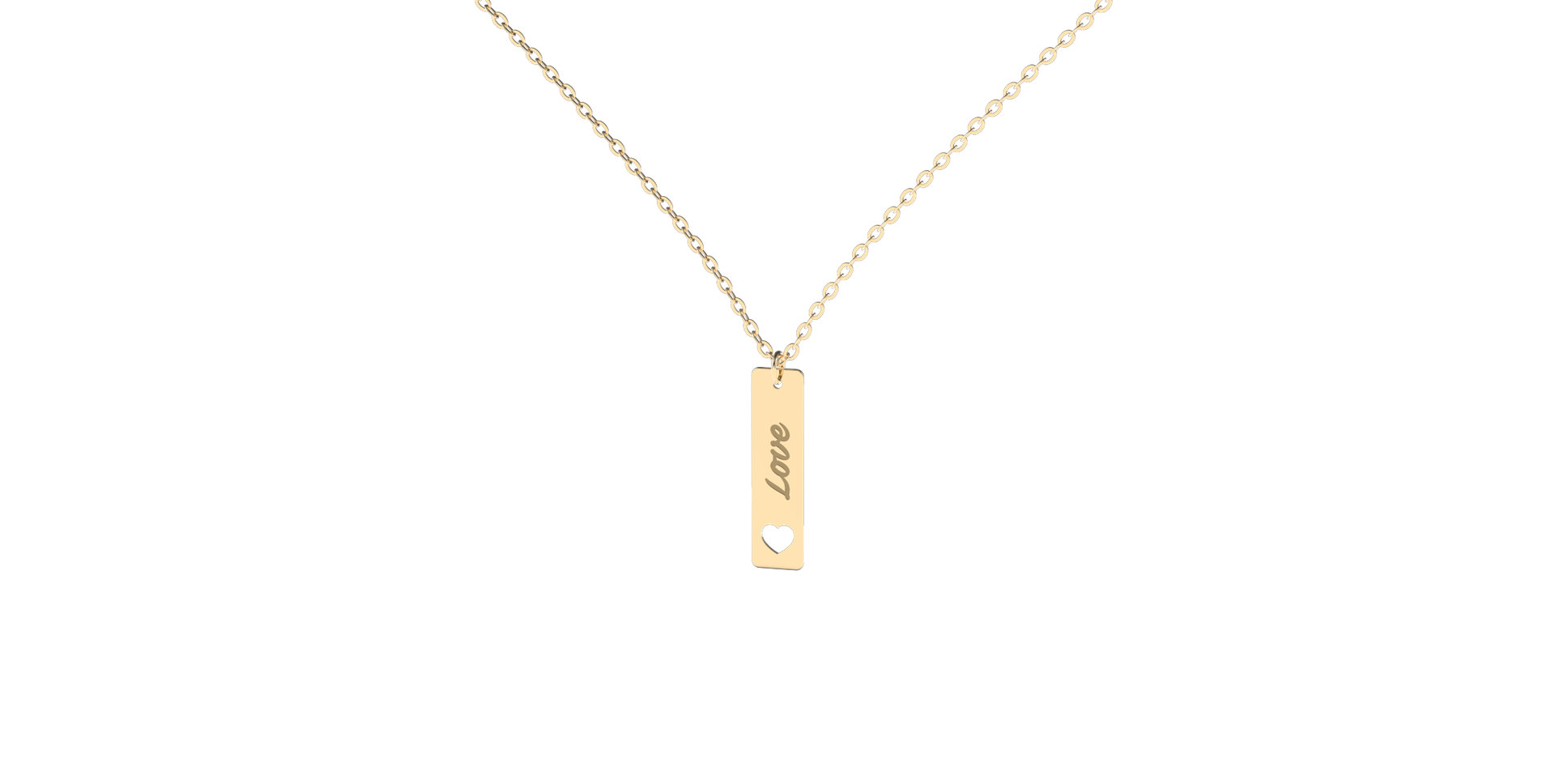 Náhrdelník s diamantom Passion Love