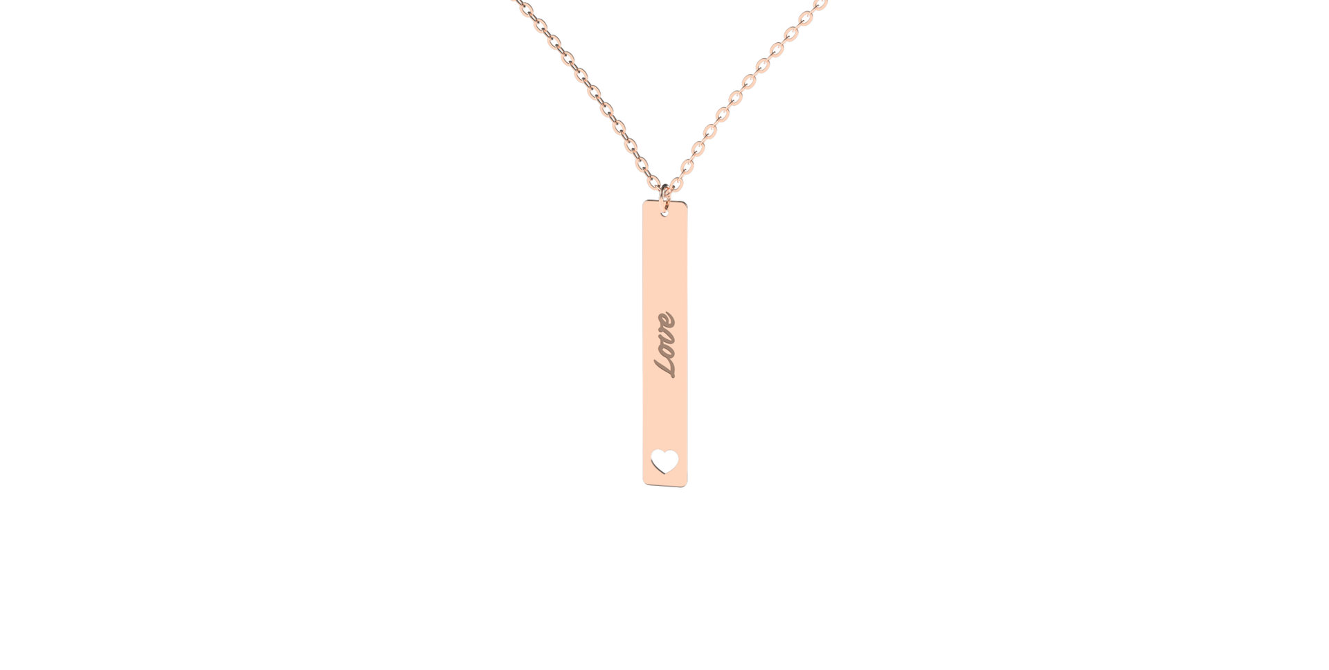 Náhrdelník s diamantom Passion Love