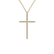Náhrdelník s diamantmi Cross5