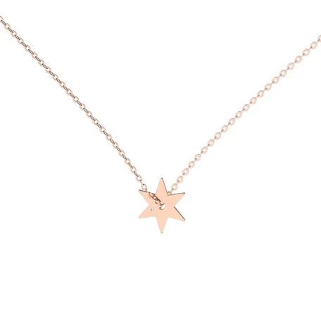 Náhrdelník s diamantom Amazing Star