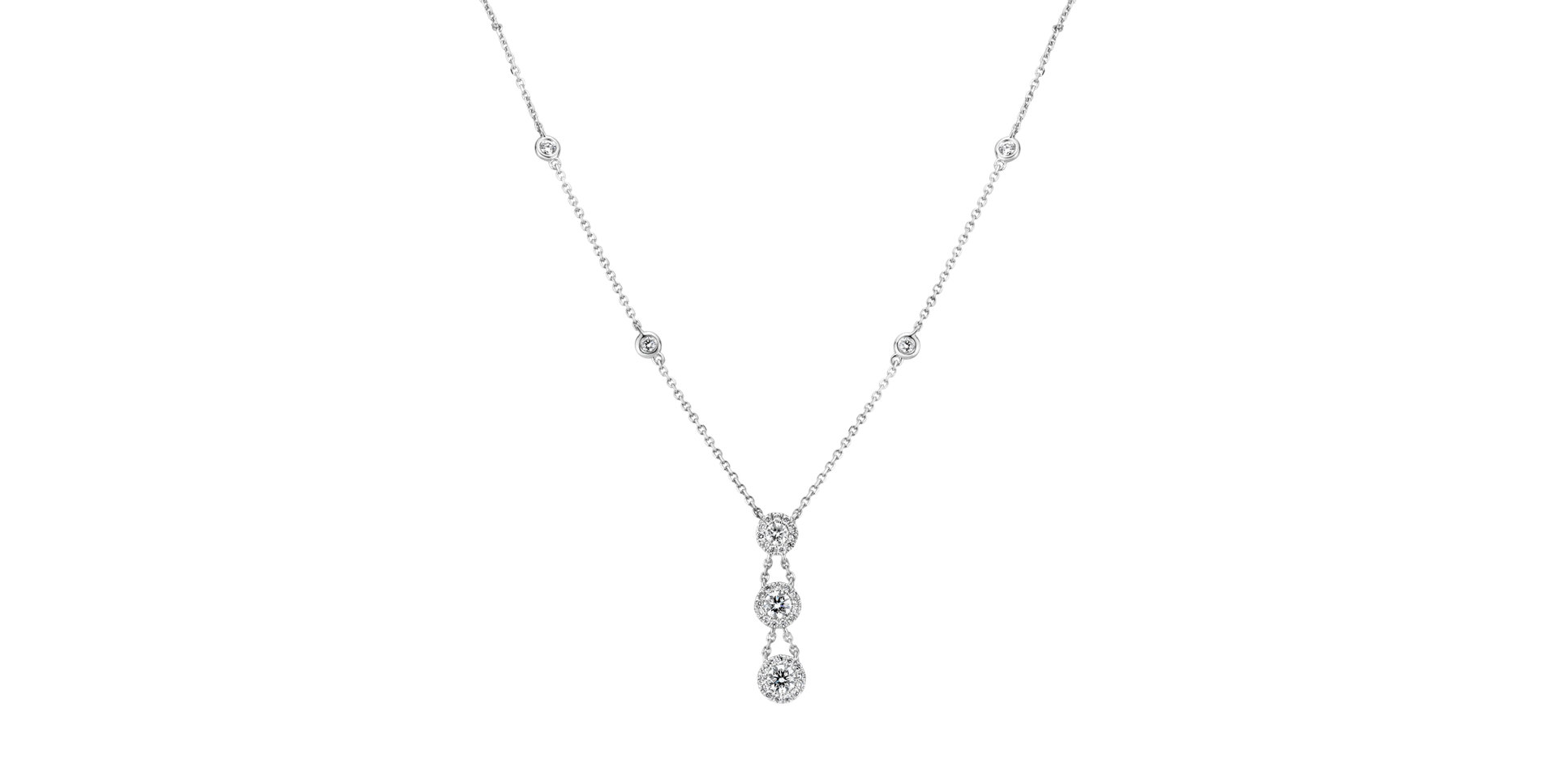 Náhrdelník s diamantmi Atheneia