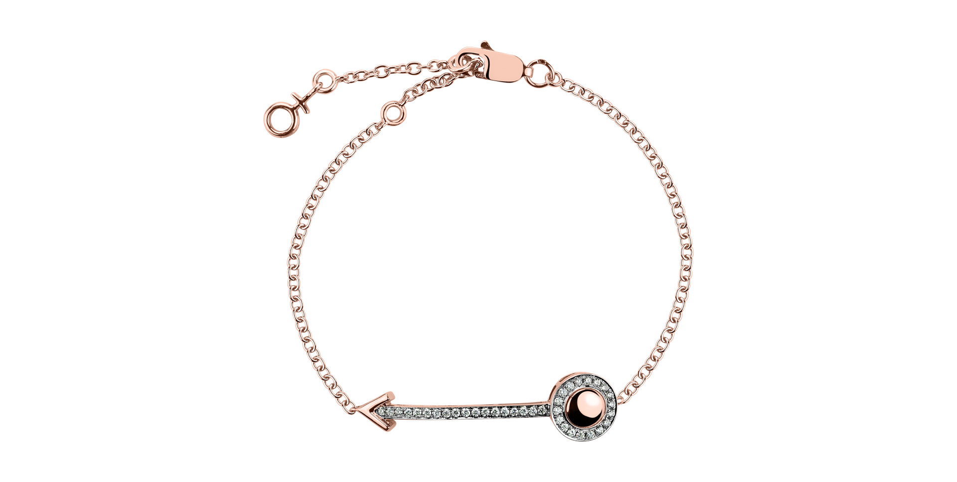 Náramok s diamantmi Right Direction