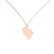 Náhrdelník s diamantom Baby Feet7