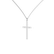 Náhrdelník s diamantom Cross6