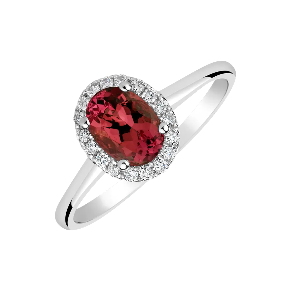 Prsteň s rubínom a diamantmi Princess Wish