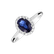 Prsteň so zafírom a diamantmi Princess Wish2