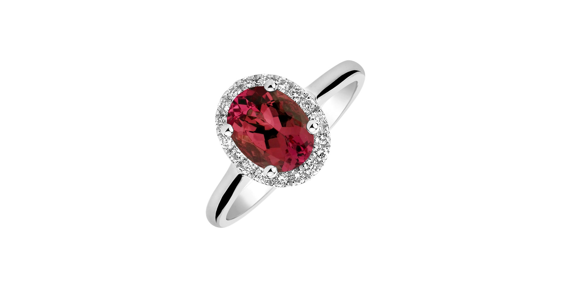 Prsteň s rubínom a diamantmi Princess Wish
