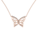 Náhrdelník s diamantmi Butterfly2