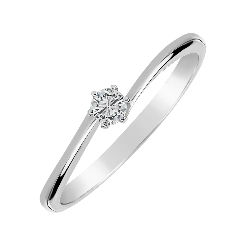 Prsteň s diamatom Timeless Glow