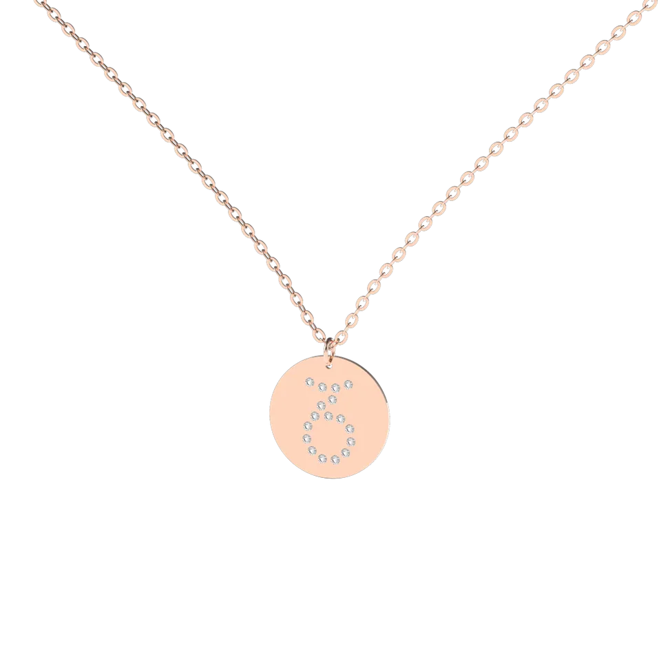 Náhrdelník s diamantmi Capricorn