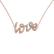 Náhrdelník s diamantmi Diamond Love2