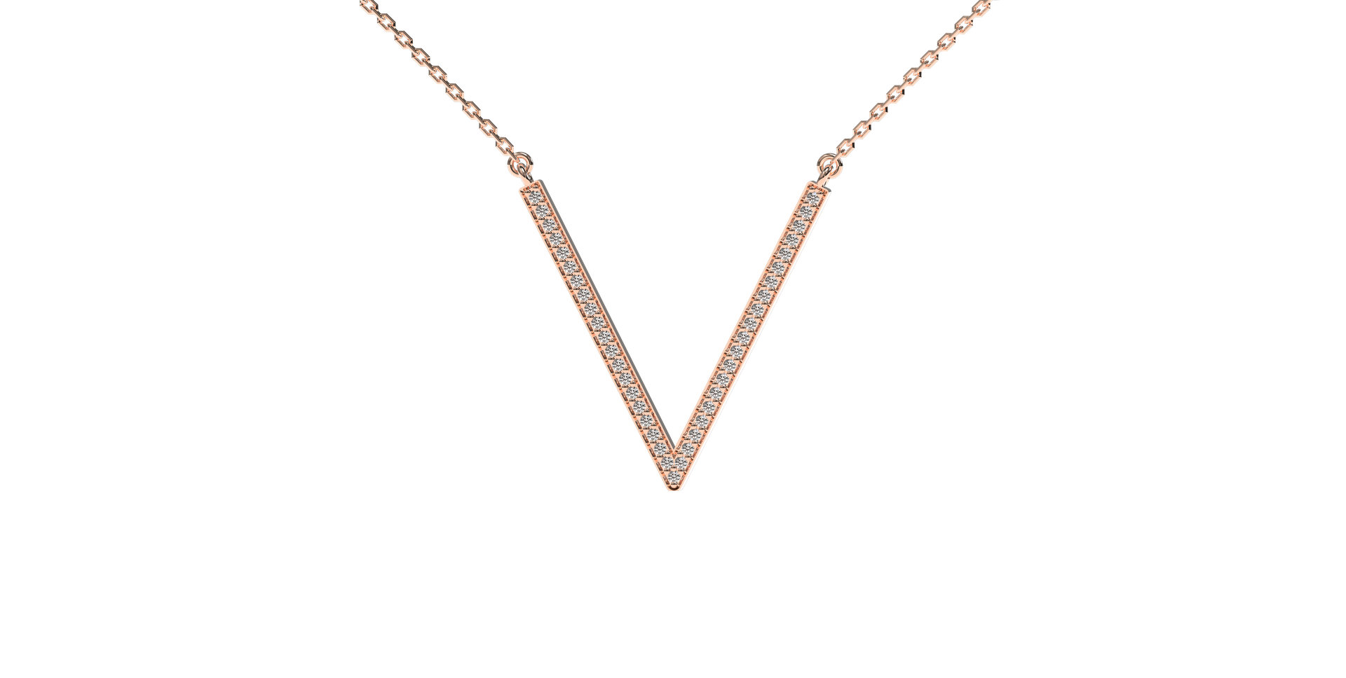 Náhrdelník s diamantmi Little Victory