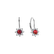 Náušnice s rubínom a diamantmi Celestial Romance3
