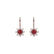 Náušnice s rubínom a diamantmi Celestial Romance2