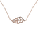 Náhrdelník s diamantmi Diamond Leaf2