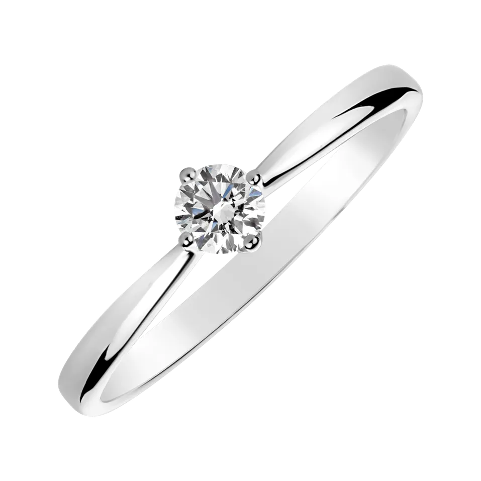 Prsteň s diamantom Made with Love