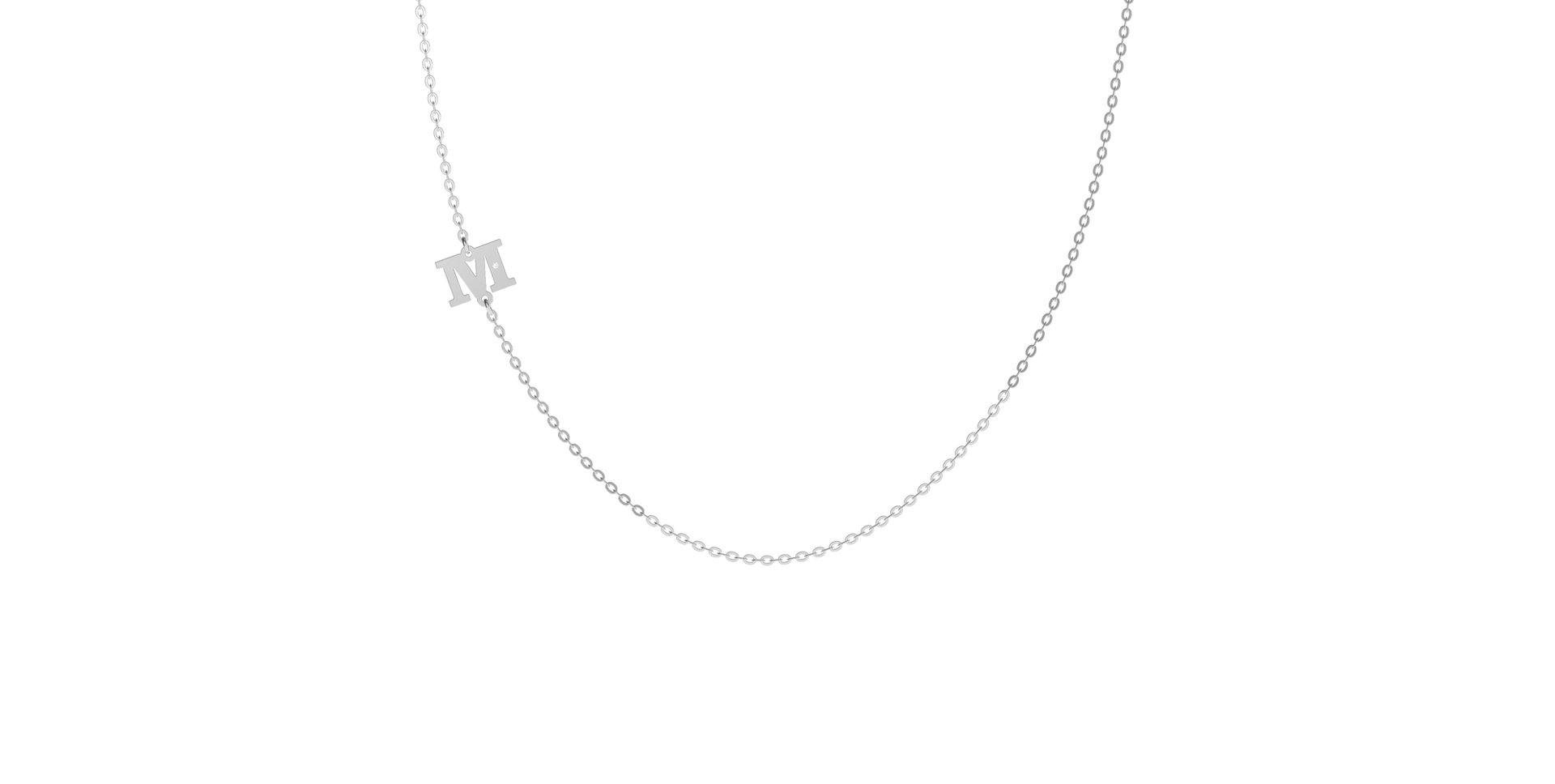 Náhrdelník s diamantom Big Line M