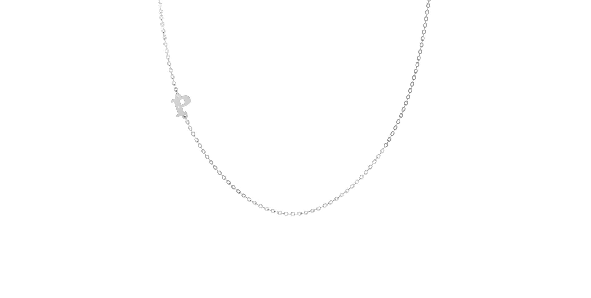 Náhrdelník s diamantom Big Line P