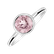Prsteň s ruženínom Bonbon2