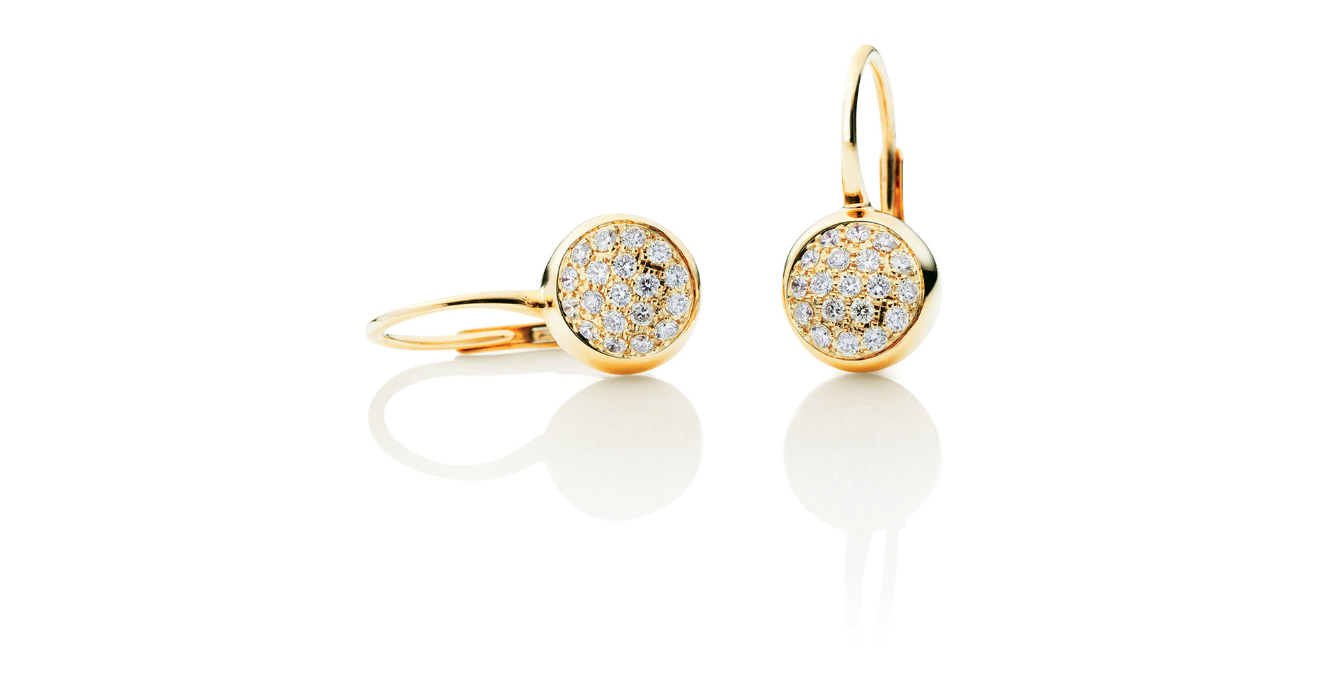 Náušnice s diamantmi Dolcini